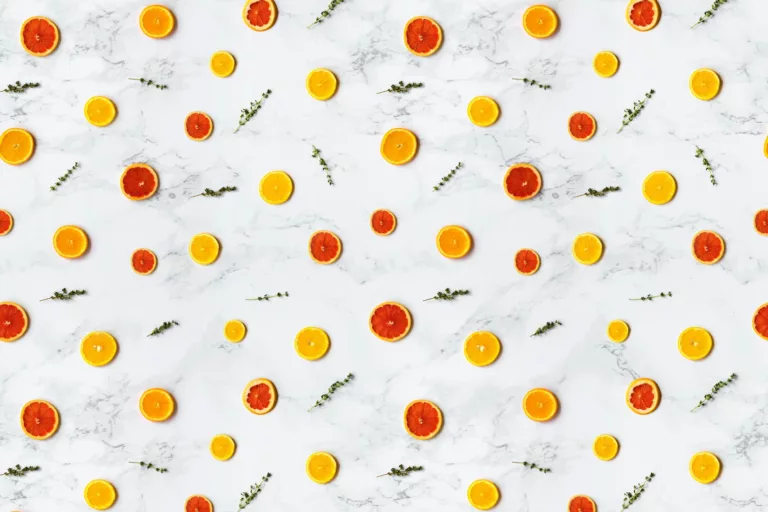 white red and yellow citrus fruits